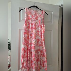 Lilly Pulitzer Dixi Dress.  Pink & Orange Floral Dress